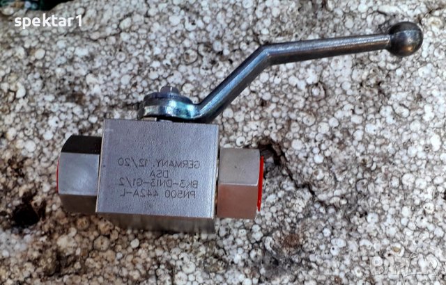 Хидравлика кран за високо налягане една втора, снимка 2 - Хидравлични и пневматични чукове - 37885078