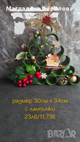 Коледни елхички, снимка 7 - Декорация за дома - 52347164