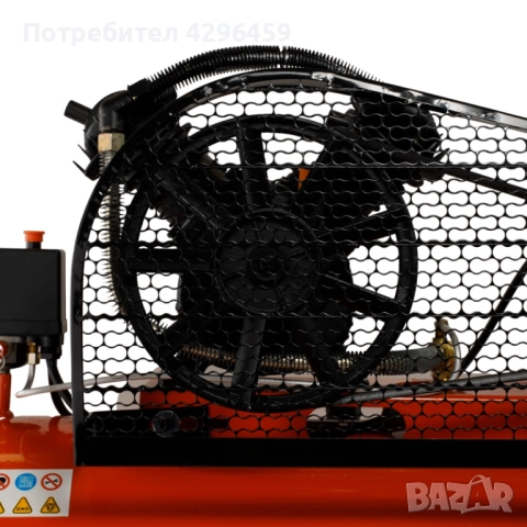 Компресор 100 л, 8 bar, 330 л/мин, 3 к.с. Elefant XY2065A-100, снимка 6 - Компресори - 48625517