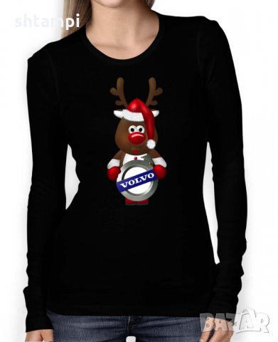 Дамска тениска VOLVO Deer, снимка 3 - Тениски - 32858355