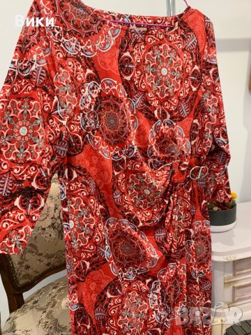 Рокля в размер ХL - ХХL, снимка 2 - Рокли - 43991537