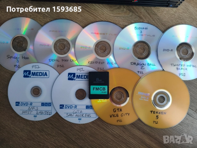 Хакнат Playstation 2 с много игри, снимка 2 - PlayStation конзоли - 52679383