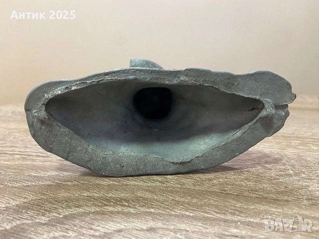 Бюст на Сергей Есенин, метал, снимка 4 - Антикварни и старинни предмети - 51511545