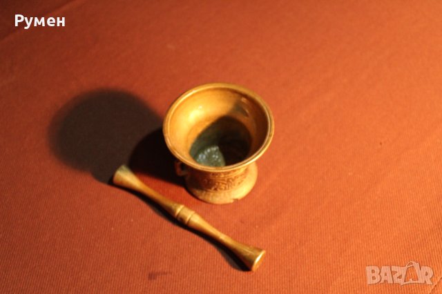 Бронзово хаванче, снимка 4 - Антикварни и старинни предмети - 43533470