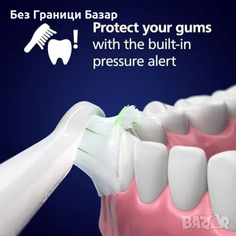 Нова Четка за зъби Philips Sonicare 5500 + калъф и глава Optimal White, снимка 4 - Други - 48009207