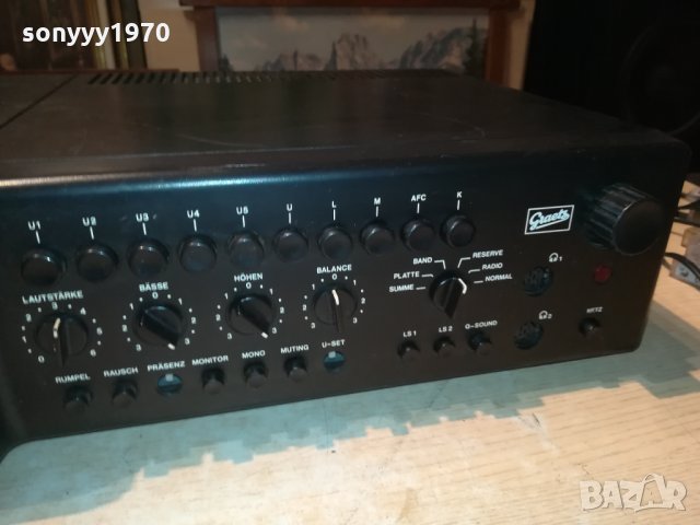 GRAETZ PROFI REGIE-RECEIVER-MADE IN WEST GERMANY 3112210757, снимка 6 - Ресийвъри, усилватели, смесителни пултове - 35282223