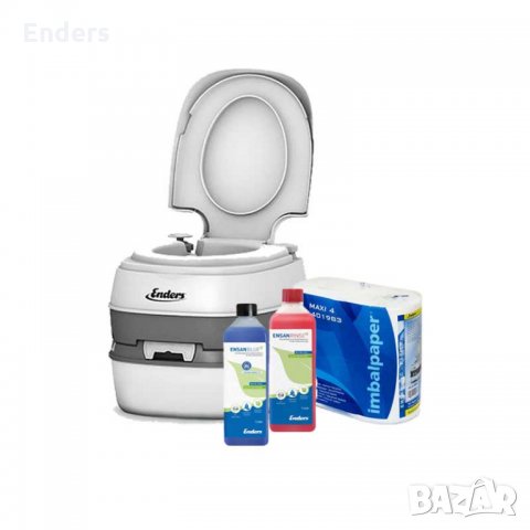 Къмпинг WC пакет Enders BLUE PLUS COMFORT , снимка 1 - Химически тоалетни - 26335860