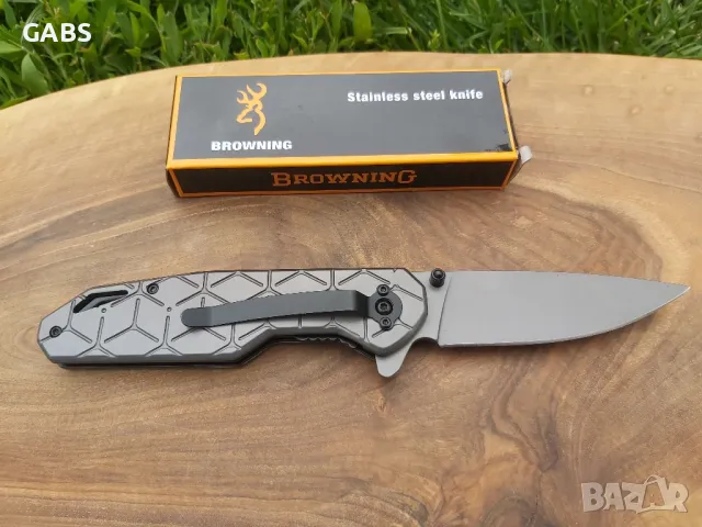 Сгъваем джобен нож Browning F190, снимка 2 - Ножове - 50066257
