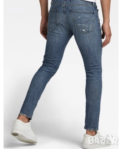 Оригинални мъжки дънки G Star, снимка 2 - Дънки - 51701135