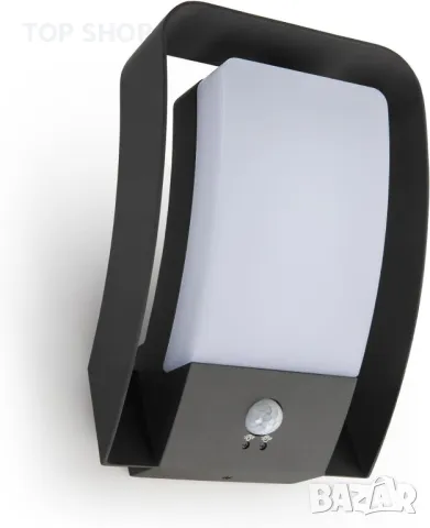 LUTEC Външна LED стенна лампа със сензор за движение, 1050LM 15.8W, снимка 8 - Лед осветление - 49551789