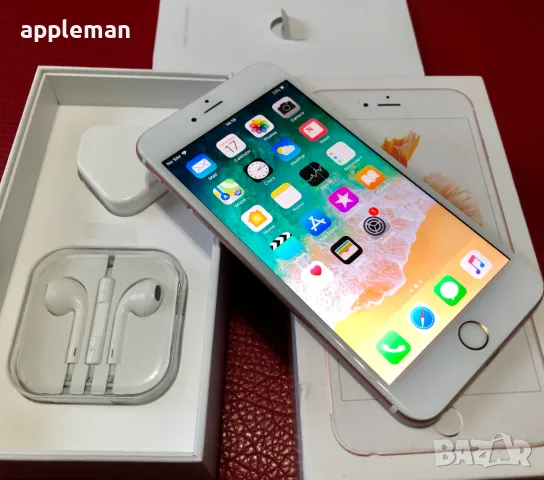 НОВ Apple iPhone 6s Plus 64Gb Rose Gold Фабрично отключен, снимка 3 - Apple iPhone - 48801306