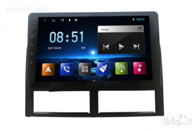 JEEP Grand Cherokee WJ 1998-2004 - 9" Андроид Навигация, 9249, снимка 8 - Навигация за кола - 34826163