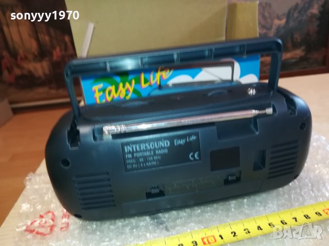 INTERSOUND EASY LIFE NEW-ВНОС SWISS 0501241634, снимка 9 - Радиокасетофони, транзистори - 43673288