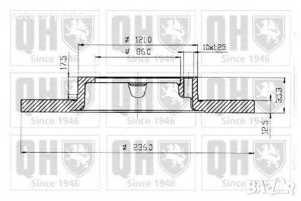 Спирачни дискове за ДЕУ Матис и Шевролет Матис / DAEWOO Matiz и CHEVROLET Matiz, снимка 6 - Части - 44044222