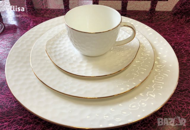 Комплект от костен порцелан с части и бройки по избор, снимка 2 - Сервизи - 28416431