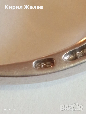 Артистично сребърно колие с инкрустирани кристали стил и елегантност 52776, снимка 7 - Колиета, медальони, синджири - 53069099