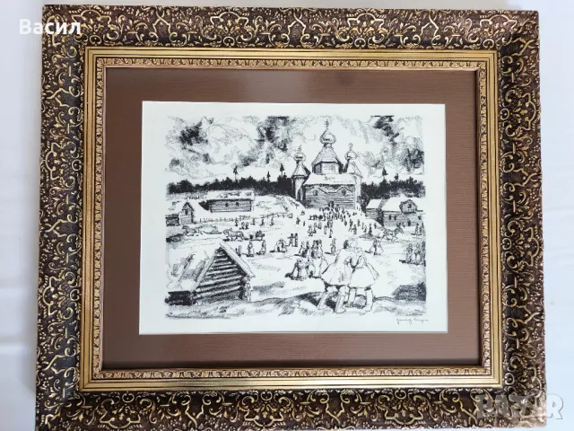 литография , снимка 10 - Картини - 47166257