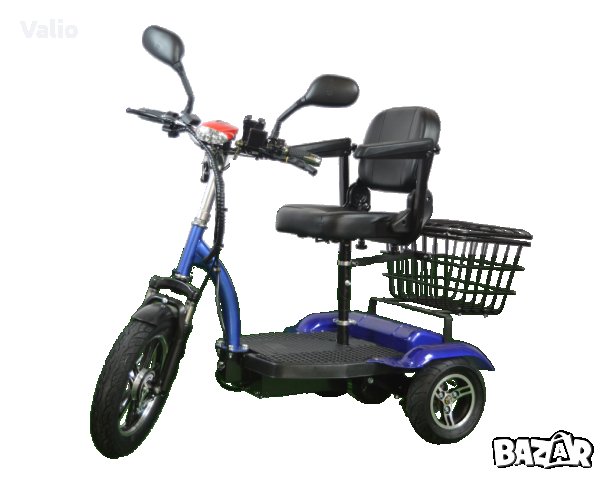 Електрическа триколка А6 - Premium задно задвижване, снимка 3 - Мотоциклети и мототехника - 37760399