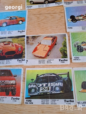 картинки от дъвки Турбо 29/6, снимка 9 - Колекции - 52809984