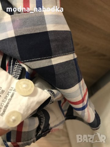 Мъжка карирана риза с къс ръкав, снимка 4 - Ризи - 34957933