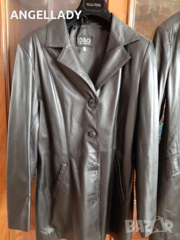  Дамски естествена кожа якета ., снимка 5 - Якета - 36840657