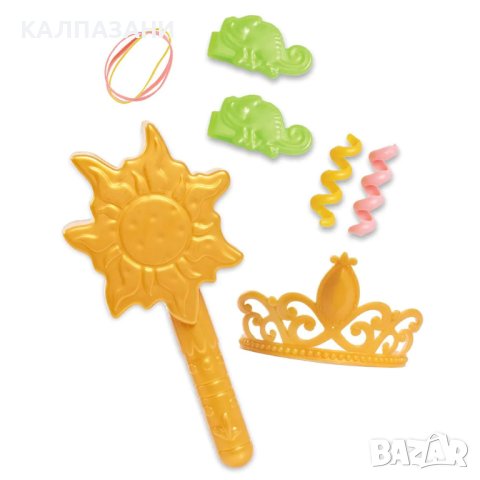 DISNEY PRINCESS Модел за прически РАПУНЦЕЛ 87155, снимка 6 - Кукли - 43464903