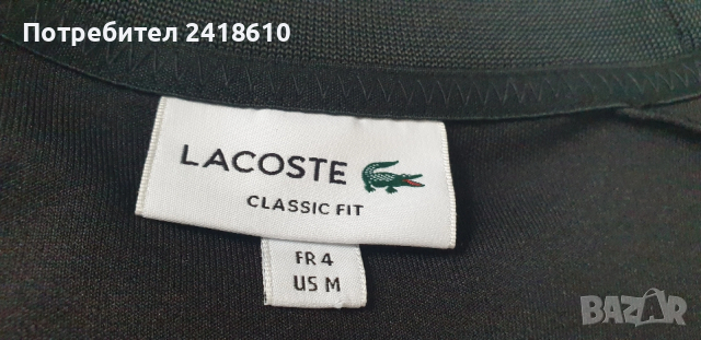 Lacoste Stretch Cotton Mens Size 4 - M НОВО! ОРИГИНАЛ! Мъжка Блуза!, снимка 14 - Блузи - 53468532