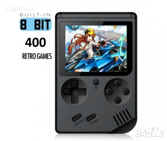 Преносима игра с цветен дисплей 400 в 1 - 8 Bit Classic Game, TV Out