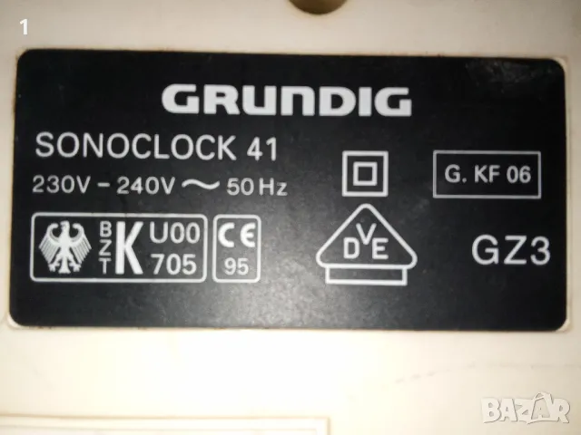 Радиочасовник Grundig Sonoclock 41, снимка 11 - Радиокасетофони, транзистори - 48644282