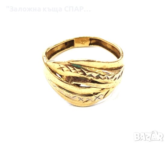Златен пръстен-2.18гр., снимка 1