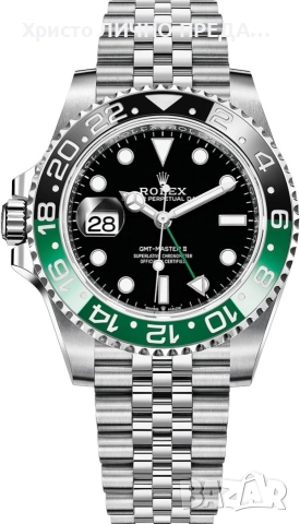 Новогодишна промоция!Rolex 126720vtnr GMT Master II Jubilee Destro Lefty Sprite