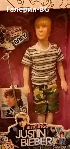 Кукла на певеца Джъстин Бийбър (Justin Bieber), снимка 2 - Кукли - 32366228