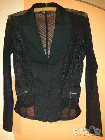 Елегантна блуза от прозрачна материя р-р S