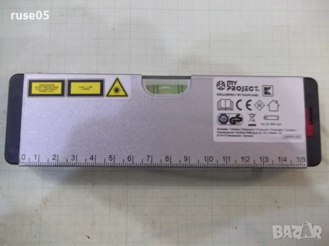 Нивелир лазерен "MY PROJECT" нов работещ, снимка 9 - Измервателни инструменти - 49238153