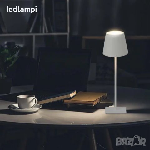 Настолна LED Лампа 3W Димиране Бяла Презареждане , снимка 8 - Настолни лампи - 37458113