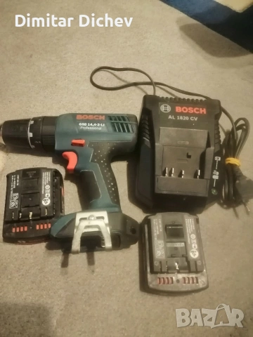 продавам винтоверт Bosch 14,4v в комплет с батерий и зарядно, снимка 5 - Други инструменти - 53009696
