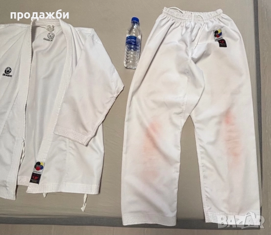 КАРАТЕ КИМОНО ТОКАЙДО kumite master JR– БЯЛО, снимка 2 - Спортна екипировка - 52919370