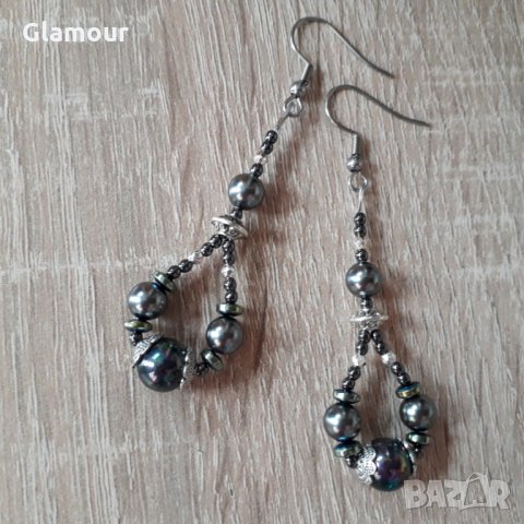 Обеци с перли, снимка 3 - Обеци - 33028825