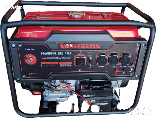 ПРОМОЦИЯ - Монофазен агрегат GENERON 3,5KW -100% медни намотки - Генератори за ток 10 модела, снимка 8 - Генератори - 52659894