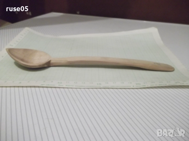 Лъжица дървена от соца нова, снимка 6 - Прибори за хранене, готвене и сервиране - 52514871