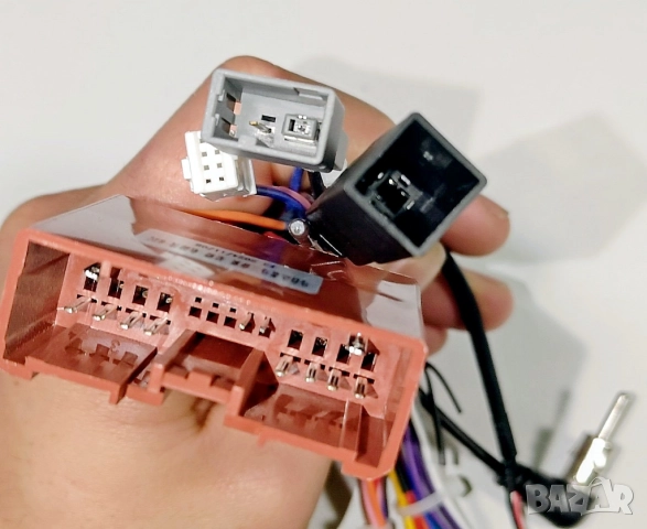 Букса за Mazda 2, 3, 5, 6, адаптерен кабел, Android, за мултимедия, преходник, аудио за навигация, снимка 2 - Аксесоари и консумативи - 52126515