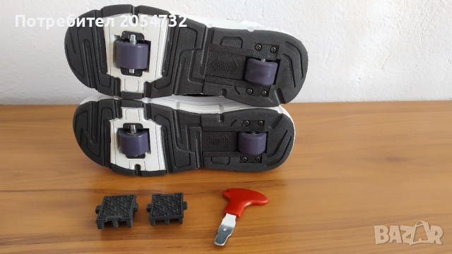 Нови обувки с прибиращи се колелца (PHTEER) , ролер обувки