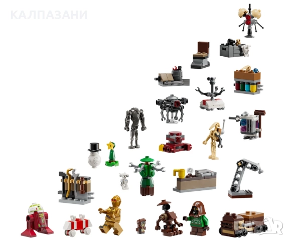 LEGO® Star Wars™ 75418 - Коледен календар 2025 г., снимка 3 - Конструктори - 51641745
