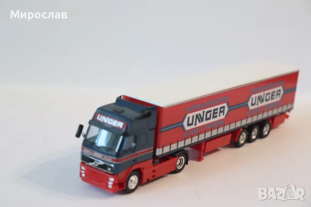 AMW 1:87 H0 VOLVO FH 12 КАМИОН TIR МОДЕЛ ВЛЕКАЧ, снимка 2 - Колекции - 50029126