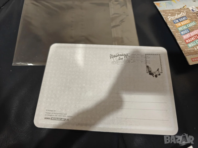 The Beatles Metal Post Card, снимка 4 - Китари - 52096435