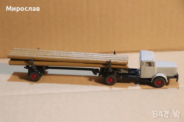 WIKING 1:87 H0 BUSSING?? КОЛИЧКА МОДЕЛ КАМИОН ТИР, снимка 4 - Колекции - 49742435