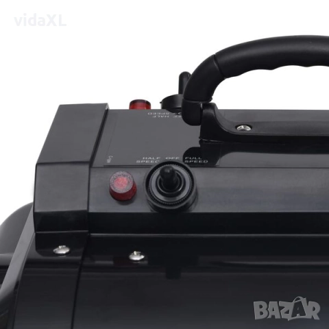 vidaXL Сешоар за домашни любимци, двоен мотор, черен(SKU:170936), снимка 2 - Други стоки за животни - 52921261