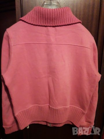 Дамска памучна жилетка с цип, снимка 4 - Жилетки - 27938833