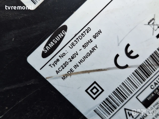 Платка T-CONTROL BOARD T315HW04 VB 31T09-C0M for Samsung UE37D5720 for 37inc DISPLAY LD370BGB-C1, снимка 6 - Части и Платки - 50446205