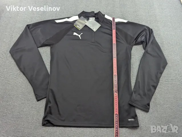 НОВО PUMA Мъжка Блуза с Дълъг Ръкав Размер S Спортна Еластична, снимка 3 - Тениски - 49666790
